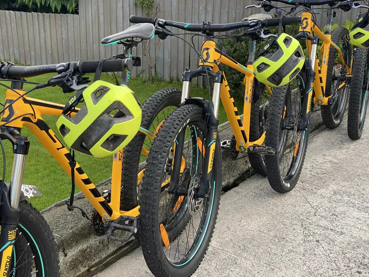 Scott Scale 730+ mountain bike for hire at Gethin MTB